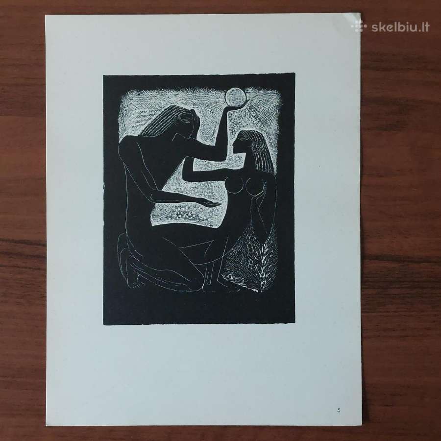 Stasys Krasauskas - reprodukcijų rinkinys 1970 m. - nuotraukos Nr. 10