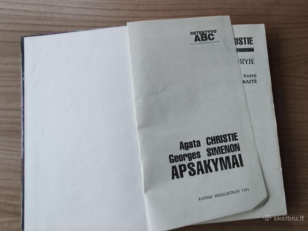 A. Christie, G. Simenon "Detektyvo Abc" - nuotraukos Nr. 4