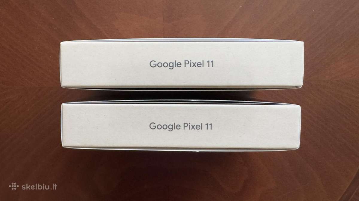 Naujas Google Pxel 11 12/256. Juodas ir pilkas. - nuotraukos Nr. 3
