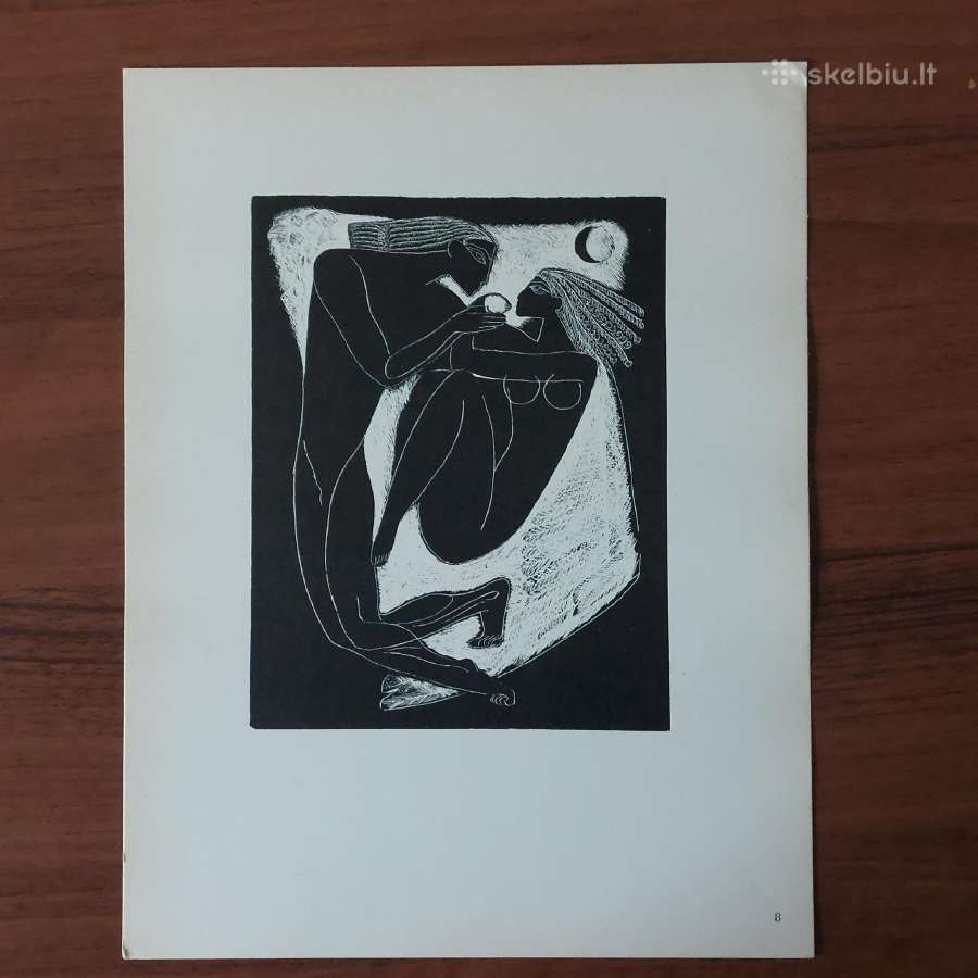 Stasys Krasauskas - reprodukcijų rinkinys 1970 m. - nuotraukos Nr. 12