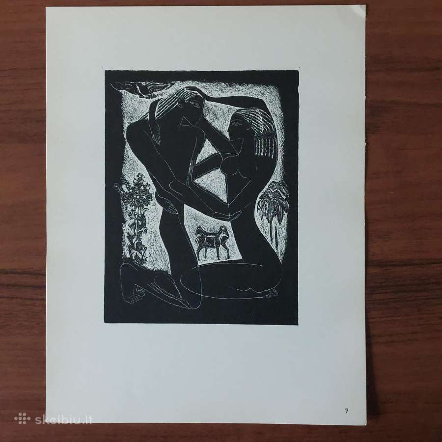 Stasys Krasauskas - reprodukcijų rinkinys 1970 m. - nuotraukos Nr. 13