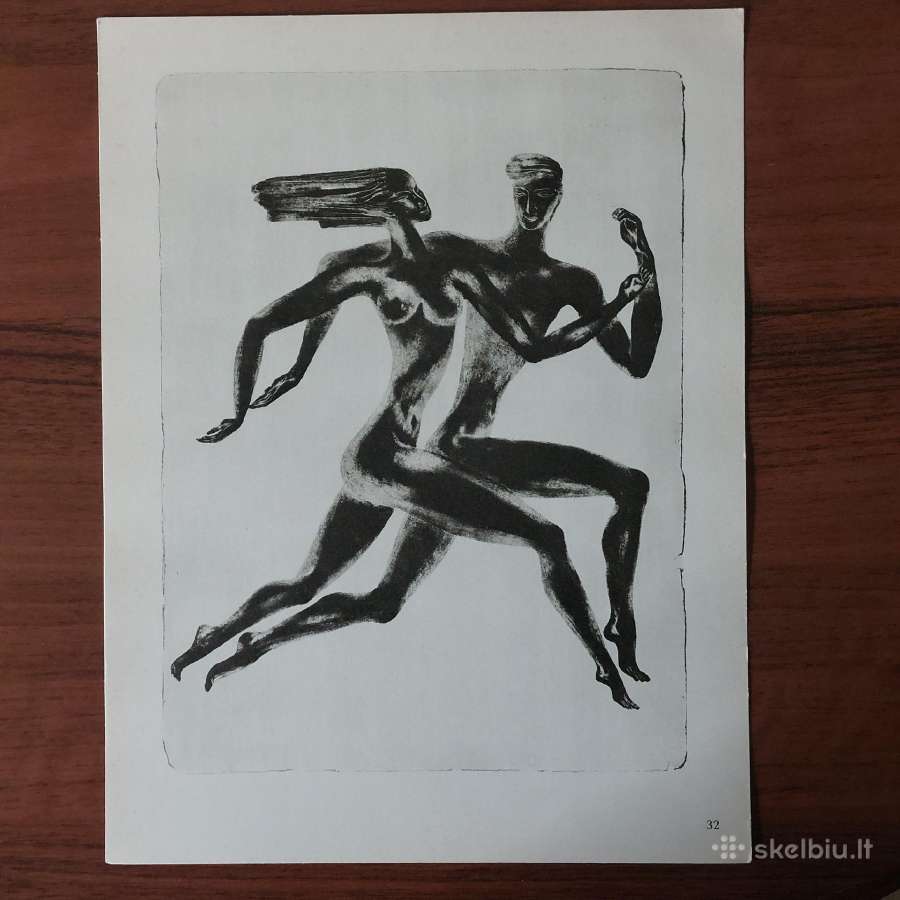 Stasys Krasauskas - reprodukcijų rinkinys 1970 m. - nuotraukos Nr. 19