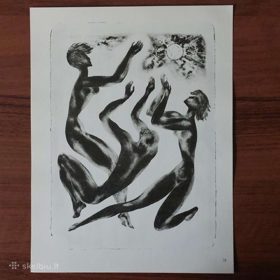 Stasys Krasauskas - reprodukcijų rinkinys 1970 m. - nuotraukos Nr. 20