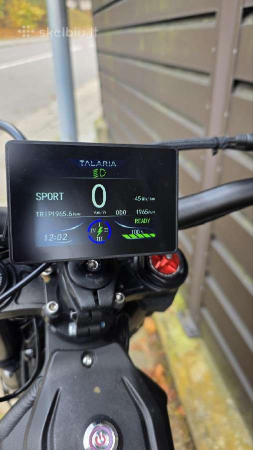 Elektrinis Motociklas Talaria X3 - nuotraukos Nr. 6