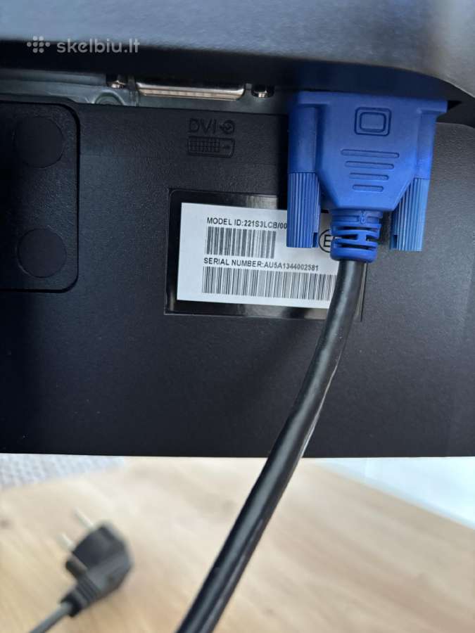 22 colių LED monitorius Philips Brilliance 221s3l - nuotraukos Nr. 3
