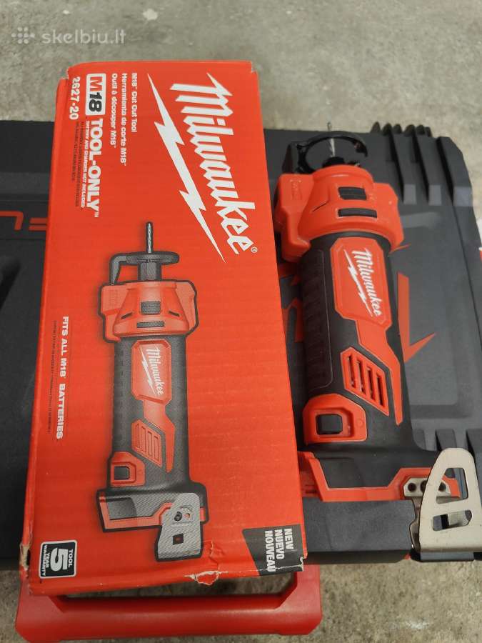 Gipso freza Milwaukee M18 - nuotraukos Nr. 2