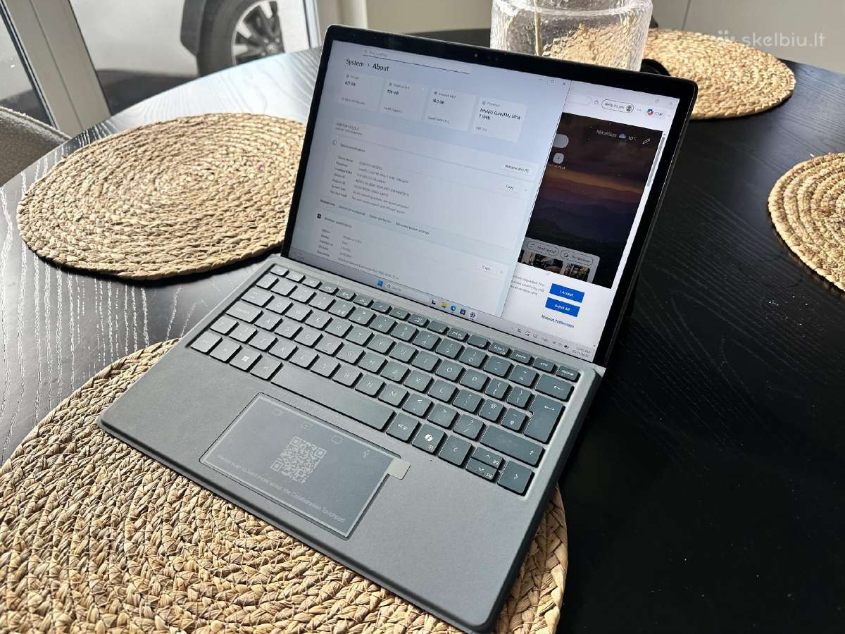 Dell Latitude 7350 Detachable Ultra 7 16/512gb - nuotraukos Nr. 6