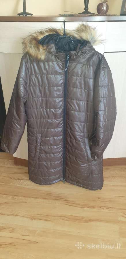 Šokoladines spalvos ilgesne striuke l,XL - nuotraukos Nr. 2