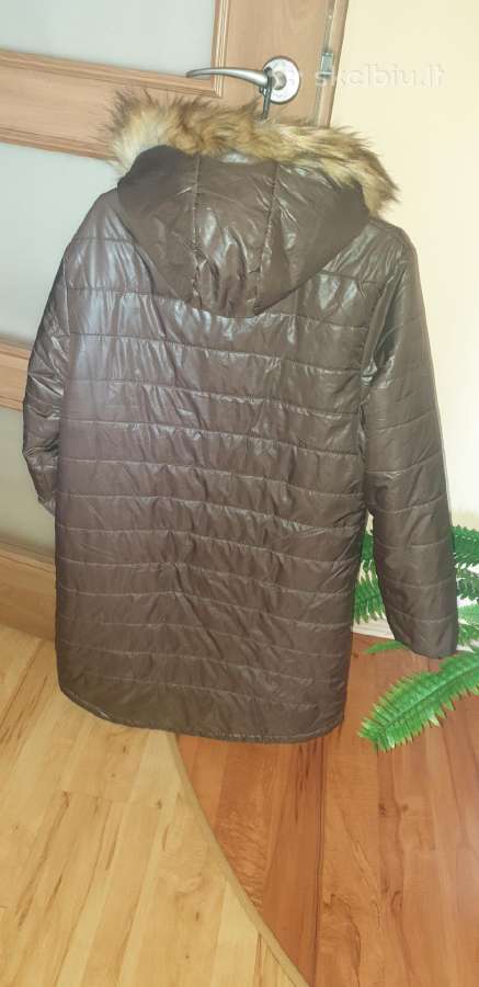 Šokoladines spalvos ilgesne striuke l,XL - nuotraukos Nr. 4