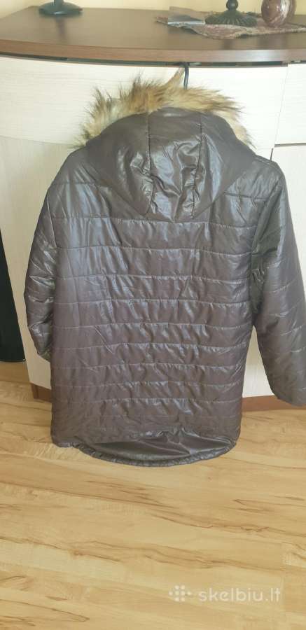 Šokoladines spalvos ilgesne striuke l,XL - nuotraukos Nr. 5
