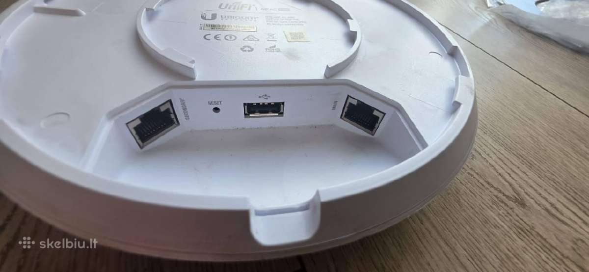 Ubiquiti Unifi Uap-ac-pro be Poe injektoriaus - nuotraukos Nr. 5