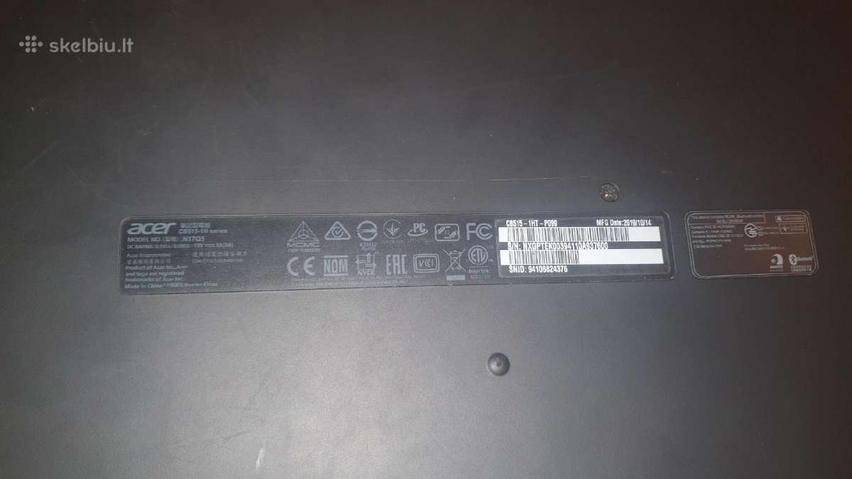 Chromebook acer - nuotraukos Nr. 5