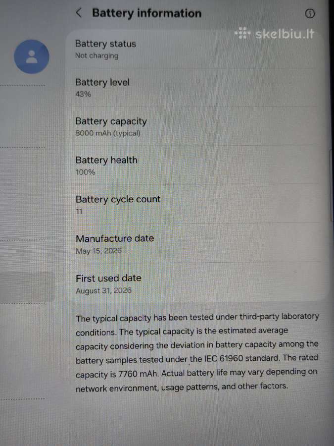 Samsung Galaxy Tab S10 Lite 10.9", 6gb/128gb - nuotraukos Nr. 7