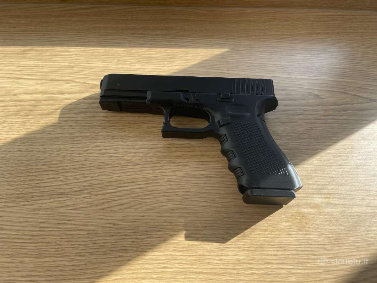 Plastikinė Glock 17 pistoleto kopija - nuotraukos Nr. 3