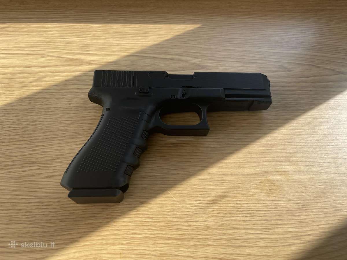Plastikinė Glock 17 pistoleto kopija - nuotraukos Nr. 4