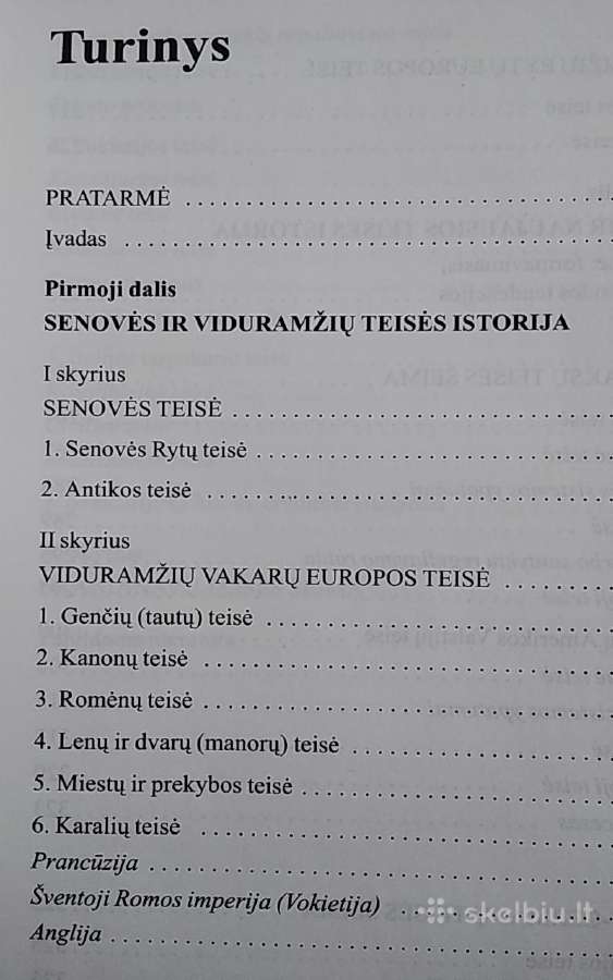 Užsienio teisės istorija - nuotraukos Nr. 3