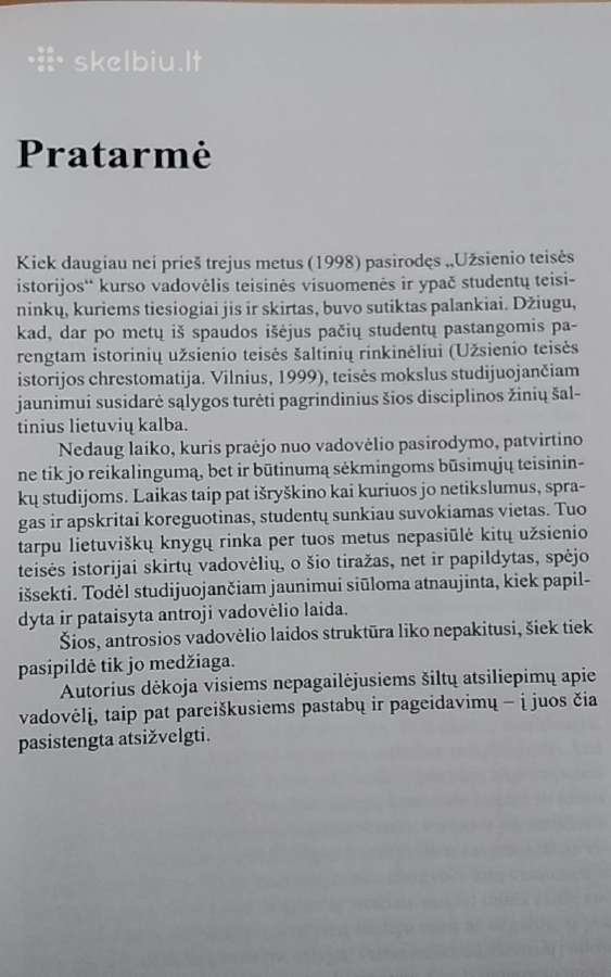 Užsienio teisės istorija - nuotraukos Nr. 6