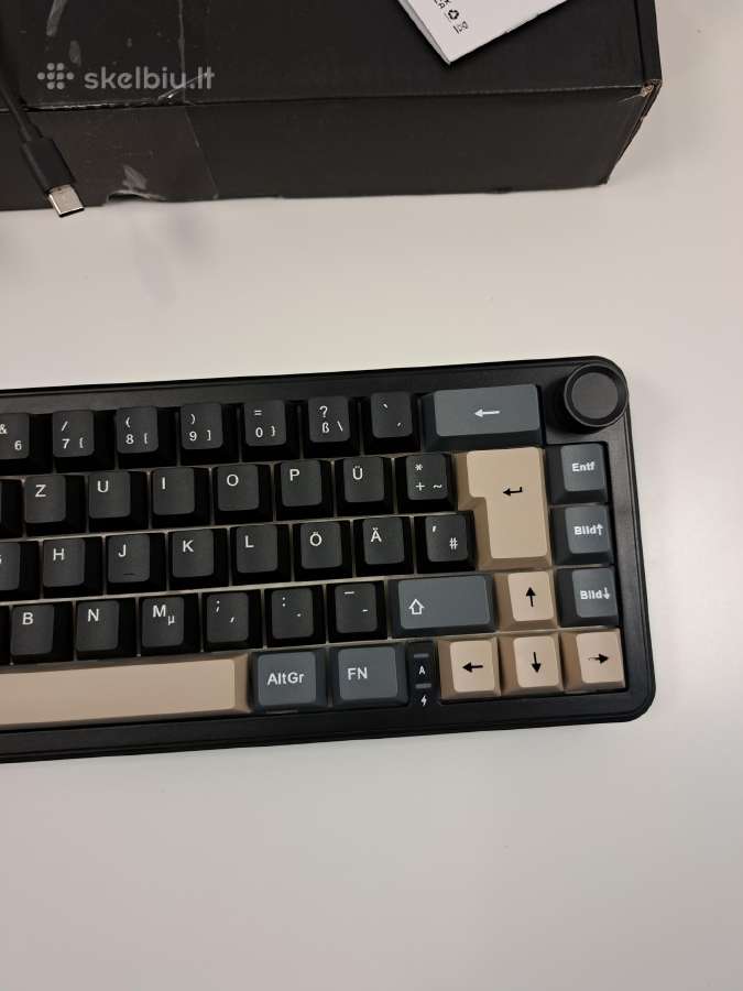 Redthunder K65 mechaninė belaidė klaviatūra - nuotraukos Nr. 3