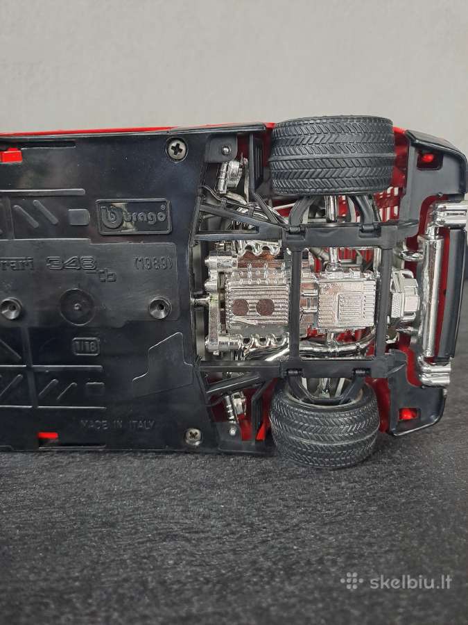 Kolekcinis modeliukas Ferrari 348 TB 1989m. - nuotraukos Nr. 11