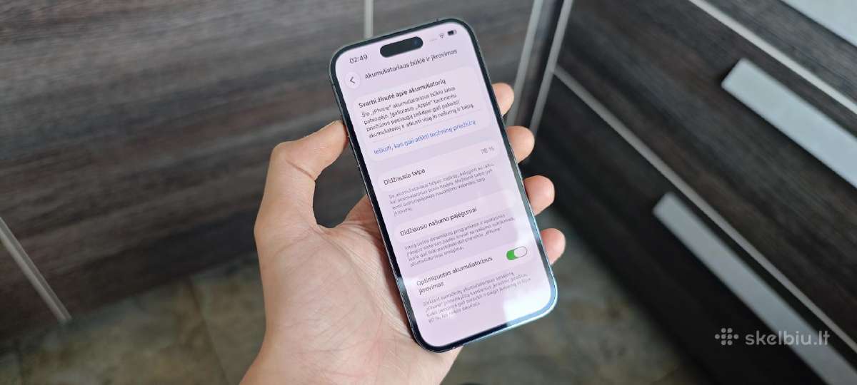 iPhone 14 pro kaip naujas - nuotraukos Nr. 3