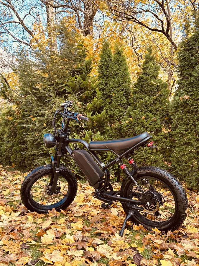 Elektrinis dviratis Header Bk20 Fatbike / Mopedas - nuotraukos Nr. 8