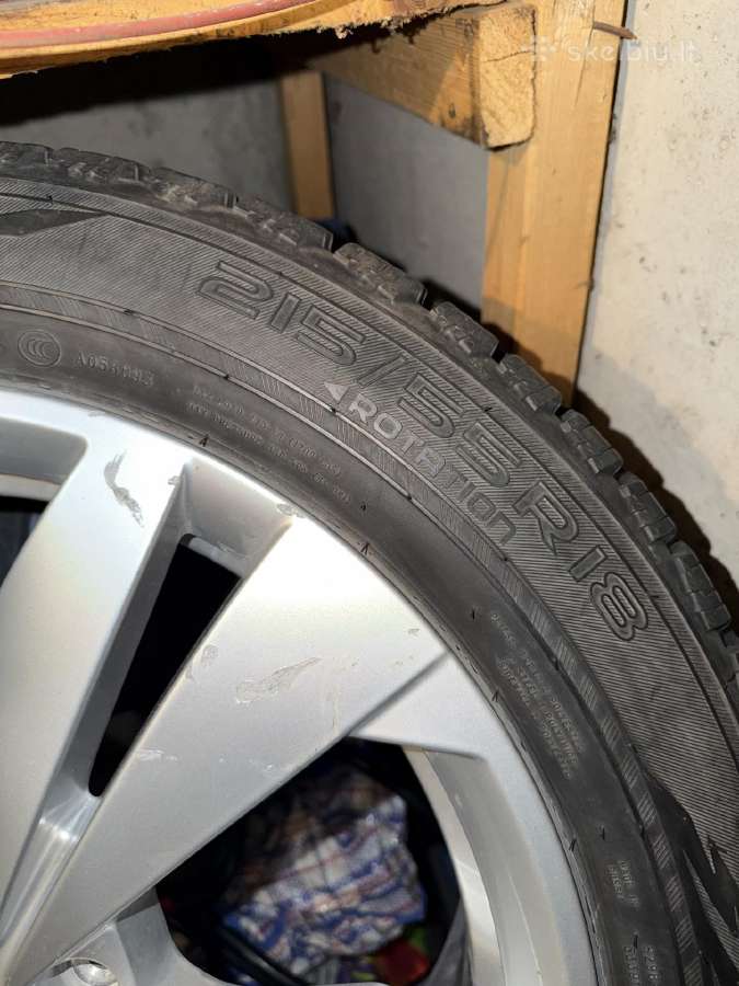 R18 ratai su gerom Nokian padangom - nuotraukos Nr. 2