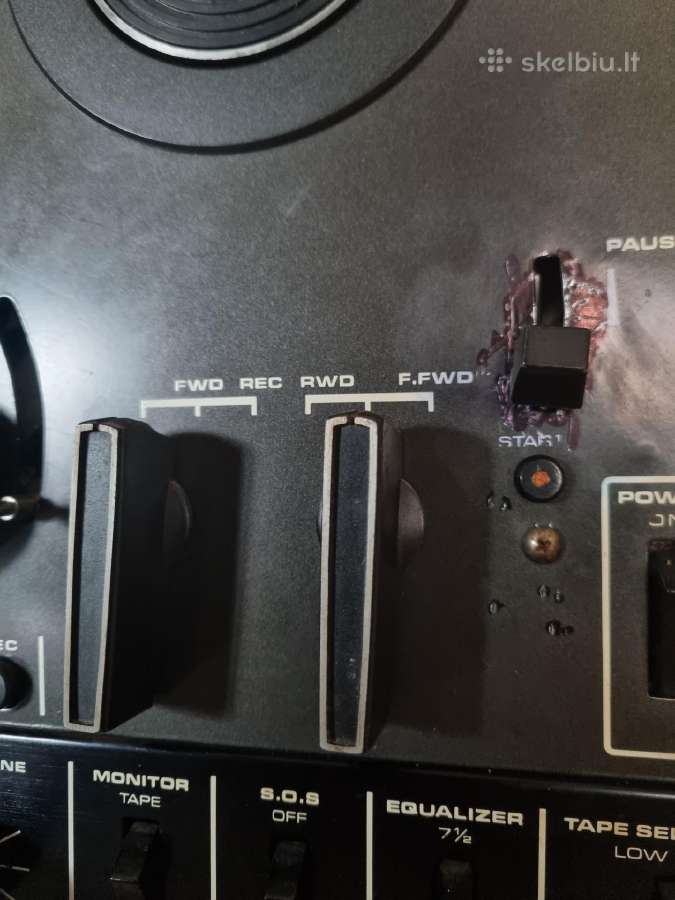 Juostinis magetofonas Akai 4000ds Mk2 - nuotraukos Nr. 6