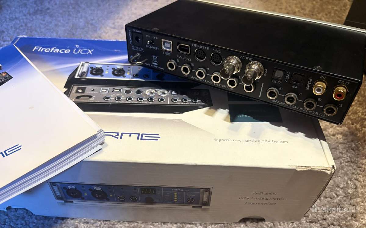 Rme Fireface Ucx - nuotraukos Nr. 3