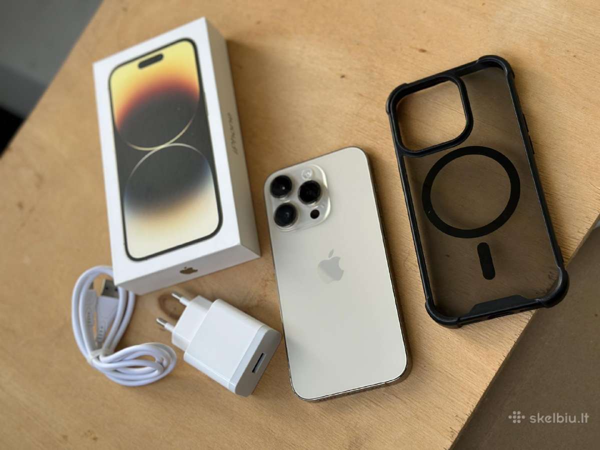 iPhone 14 pro gold - nuotraukos Nr. 2