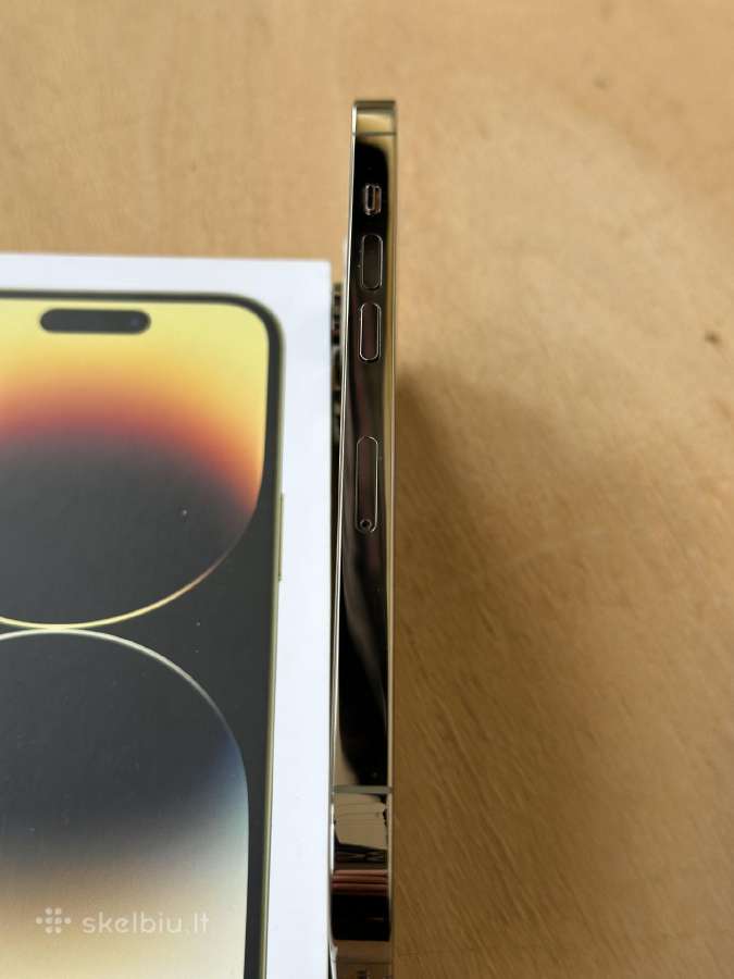 iPhone 14 pro gold - nuotraukos Nr. 5