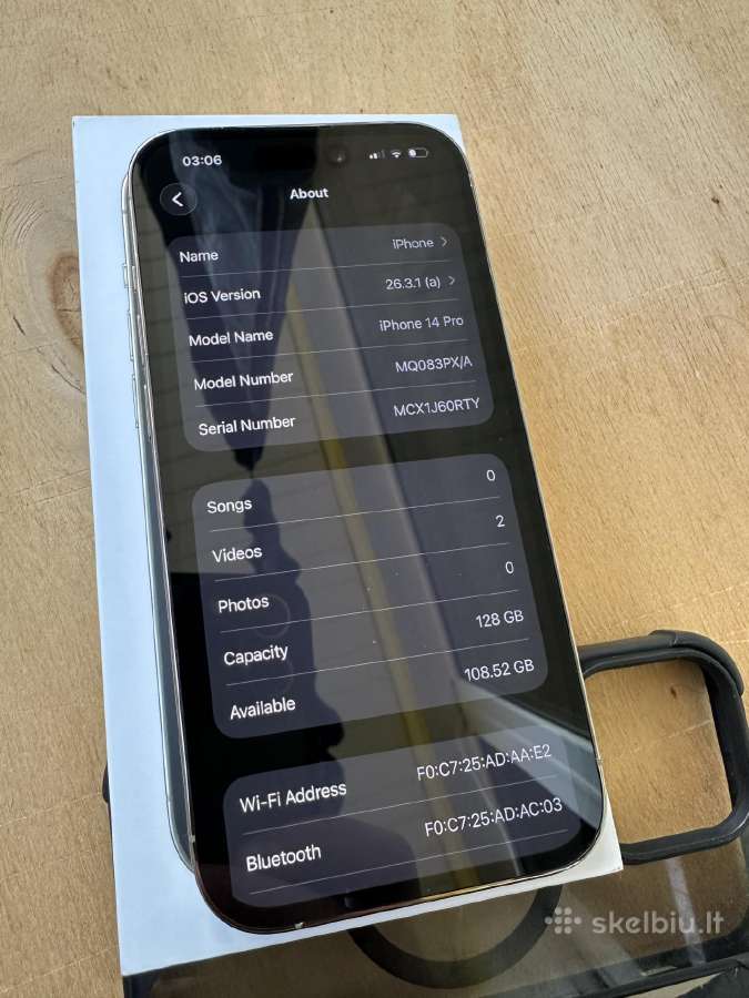 iPhone 14 pro gold - nuotraukos Nr. 11