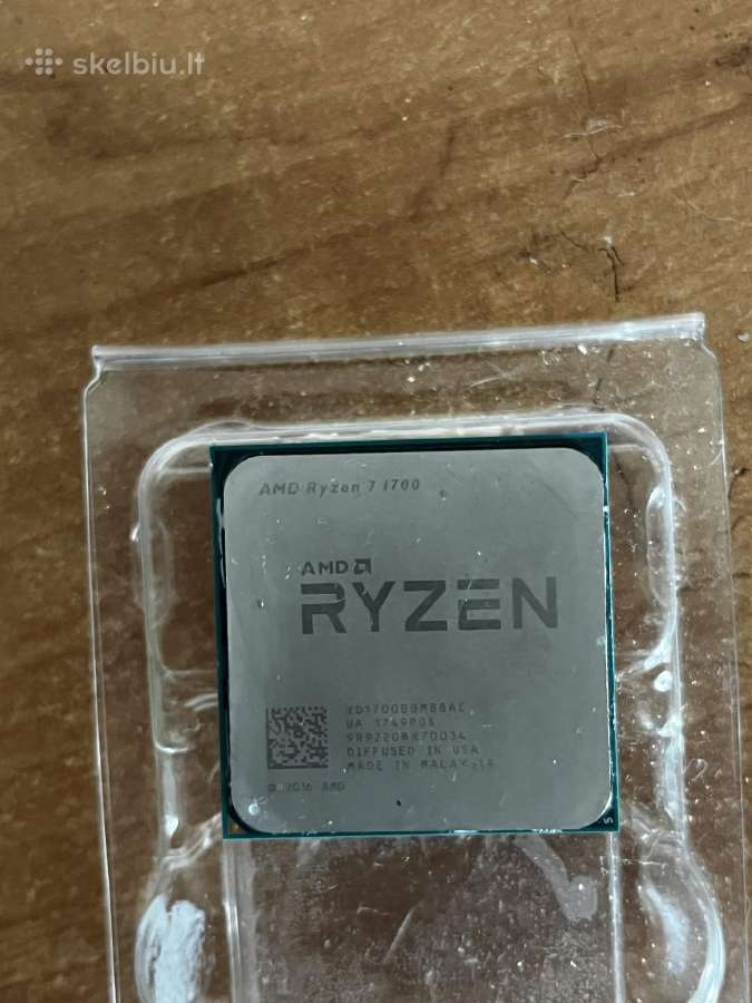 Ryzen 7 1700 Cpu Am4 Socket - nuotraukos Nr. 2