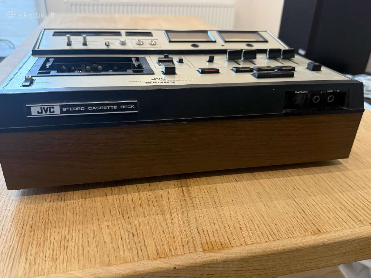JVC CD-1669f, vintažinė kasetinė deka, Japan - nuotraukos Nr. 2