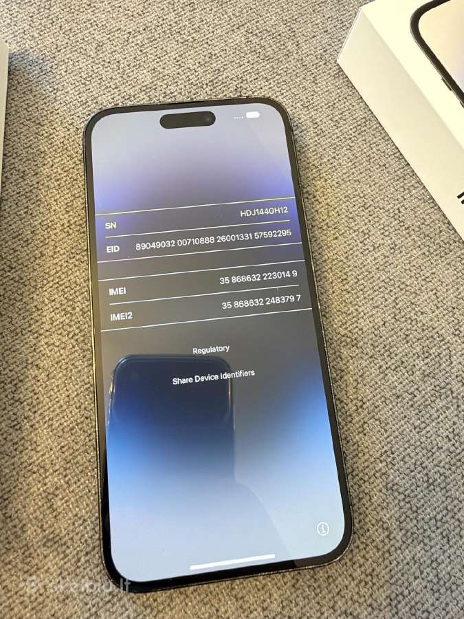 iPhone 14 Pro Max 256gb Juodas - nuotraukos Nr. 8