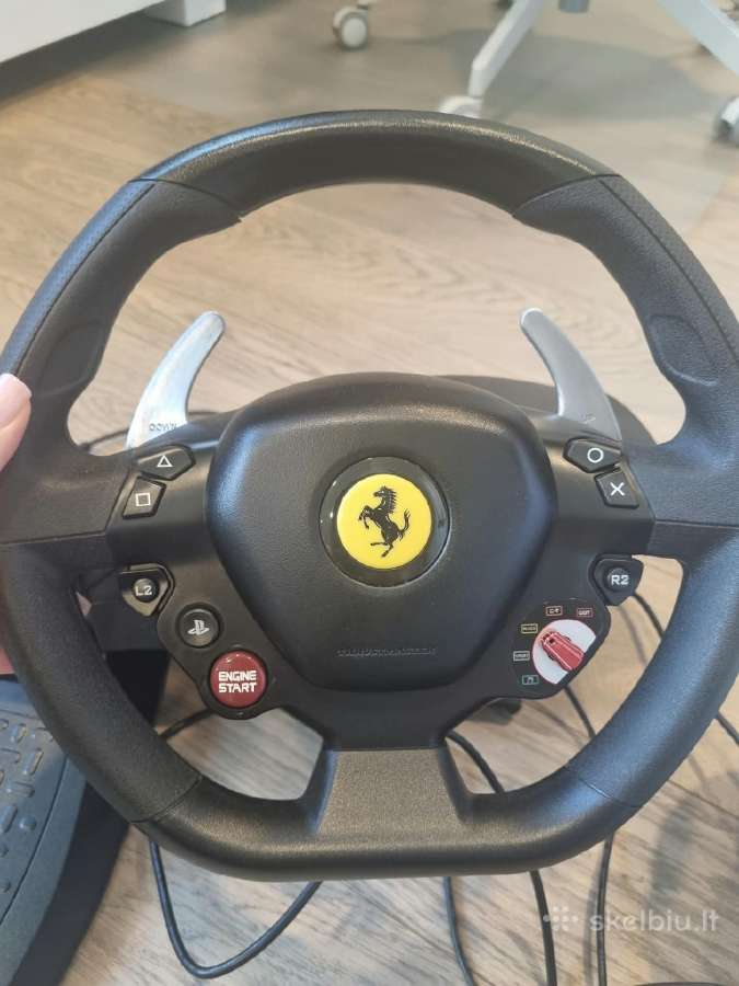 Žaidimų vairas Thrustmaster - T80 Ferrari 488 Gtb - nuotraukos Nr. 2