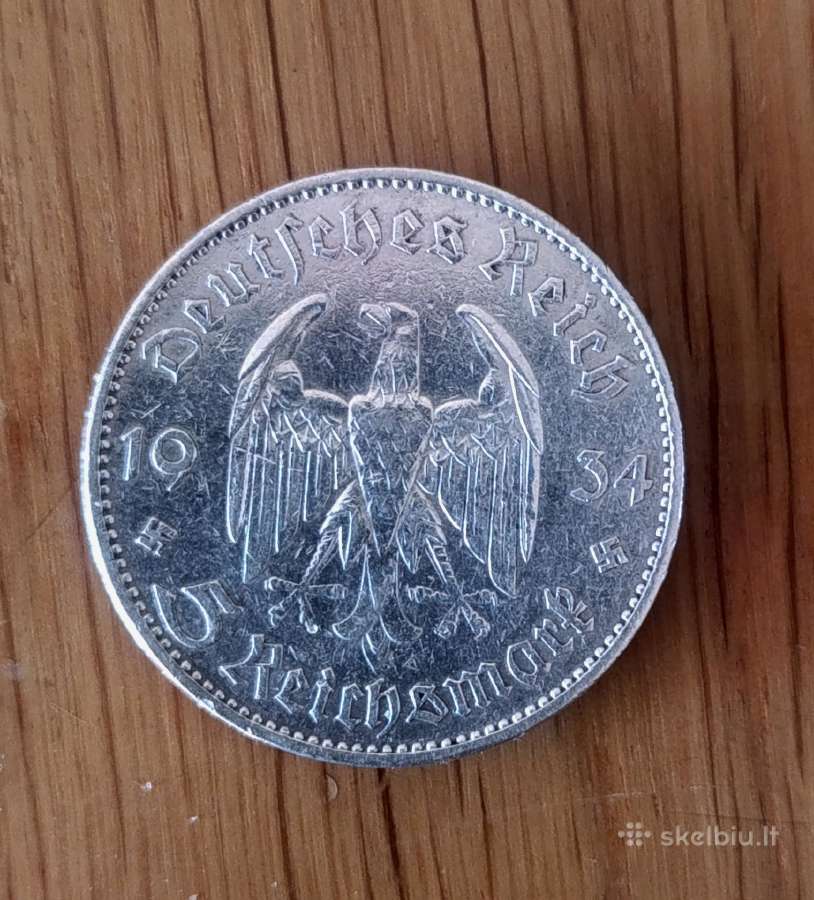 1934 m.5rm Potsdamas su svastika - nuotraukos Nr. 2