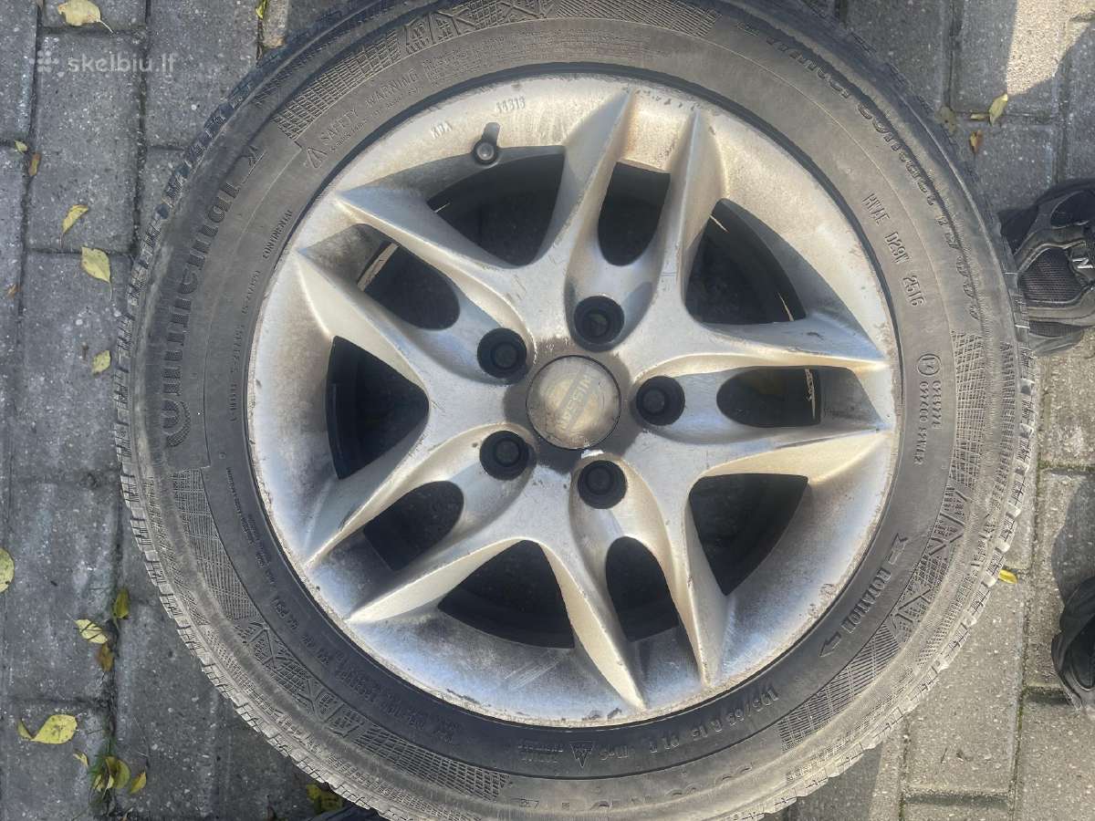 Nissan ratlankiai su žieminėm padangom - nuotraukos Nr. 4