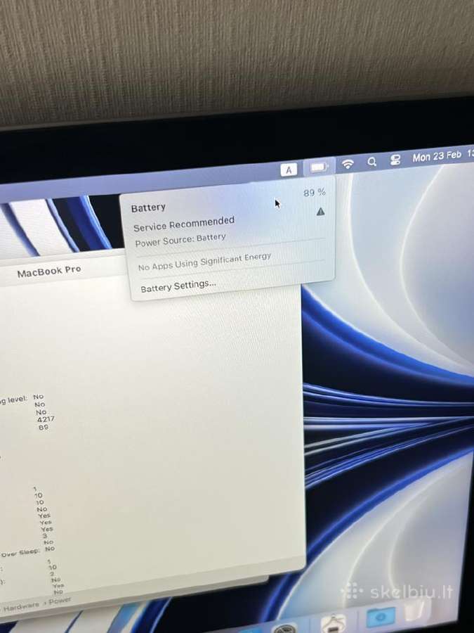 Apple MacBook Pro 13 (2018)/ 8 GB / 256 GB - nuotraukos Nr. 11