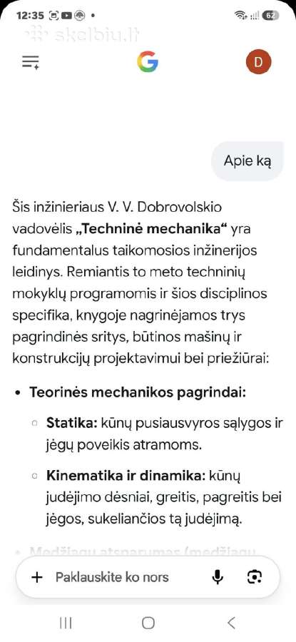 Techninė mechanika - nuotraukos Nr. 5