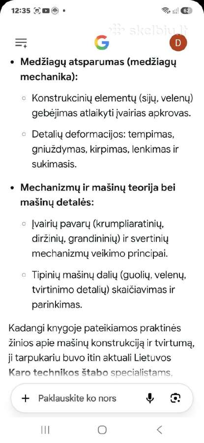 Techninė mechanika - nuotraukos Nr. 6