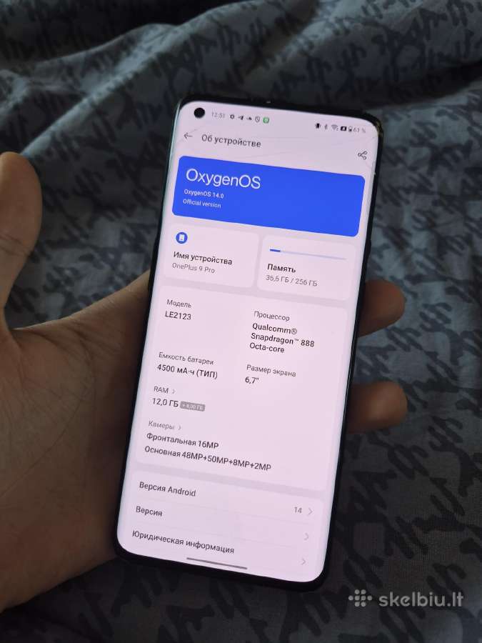 Oneplus 9 pro 256gb - nuotraukos Nr. 2