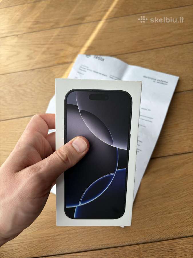 Idealus iPhone 16 Pro 128gb - nuotraukos Nr. 6