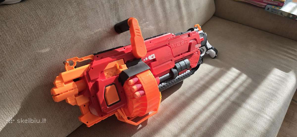 Nerf Mega Mastodon – elektr. šautuvas su priedais - nuotraukos Nr. 2