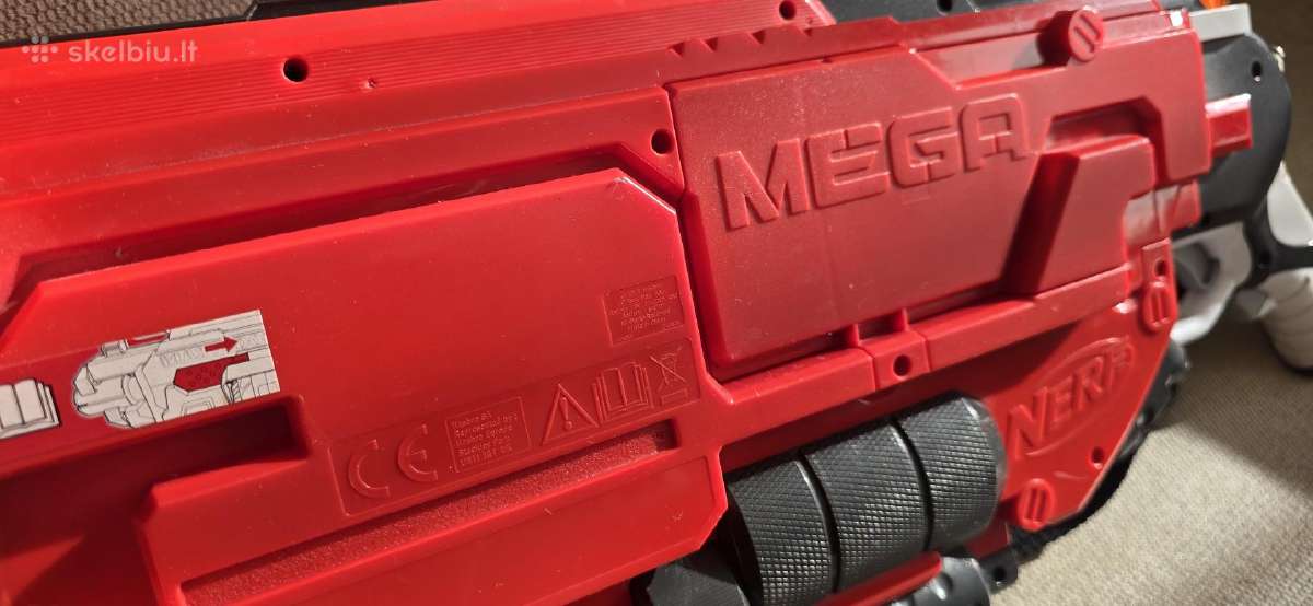 Nerf Mega Mastodon – elektr. šautuvas su priedais - nuotraukos Nr. 4