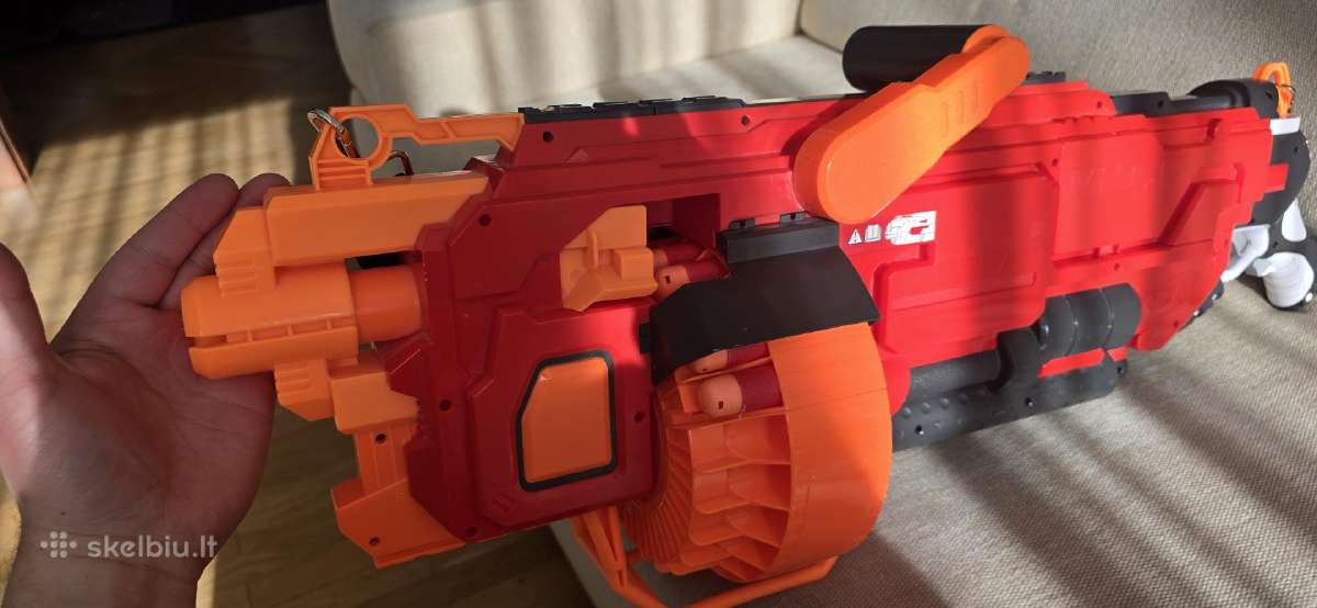 Nerf Mega Mastodon – elektr. šautuvas su priedais - nuotraukos Nr. 5