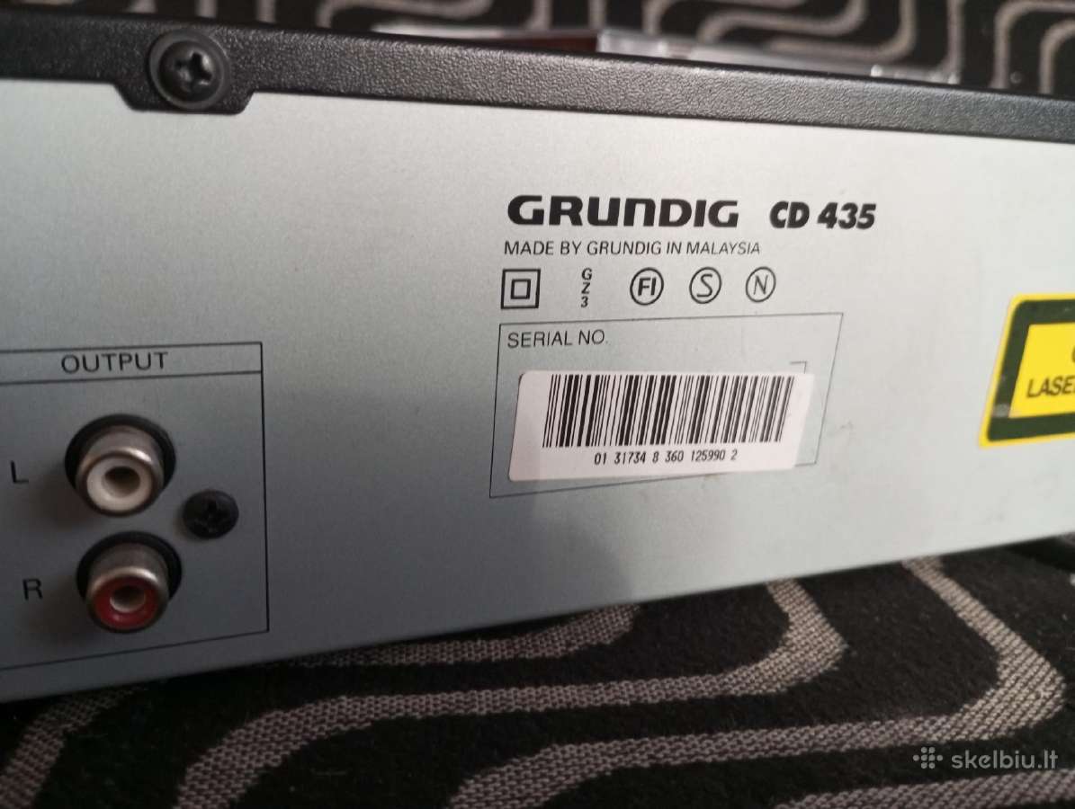 Grundig CD 435 - nuotraukos Nr. 5