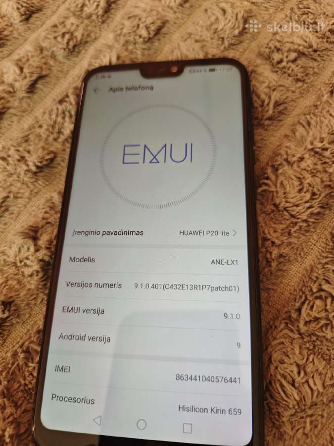Motorola edge 20lite ir Huawei P 20lite - nuotraukos Nr. 4