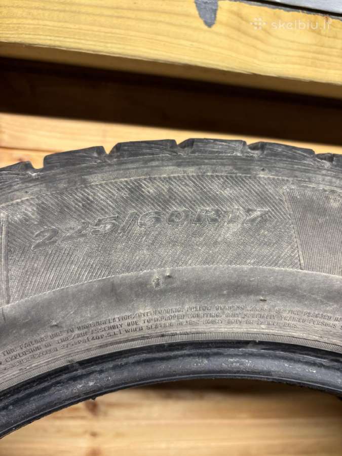 Žieminės padangos 225/60 R17 - nuotraukos Nr. 4
