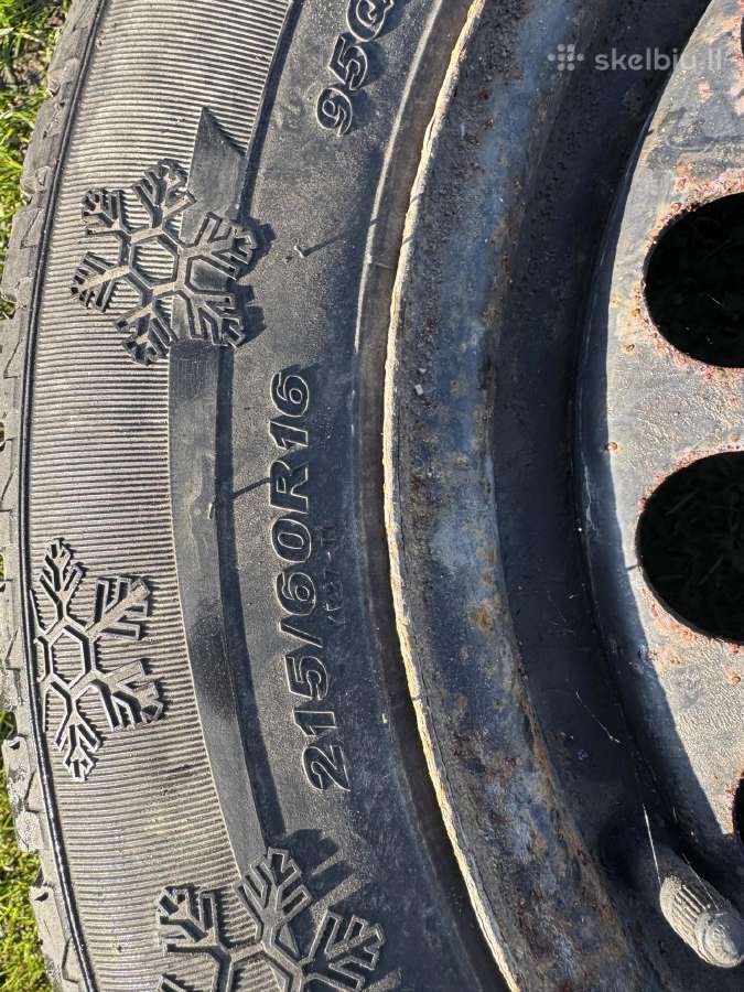 Žieminiai ratai R16 215/60 - nuotraukos Nr. 3