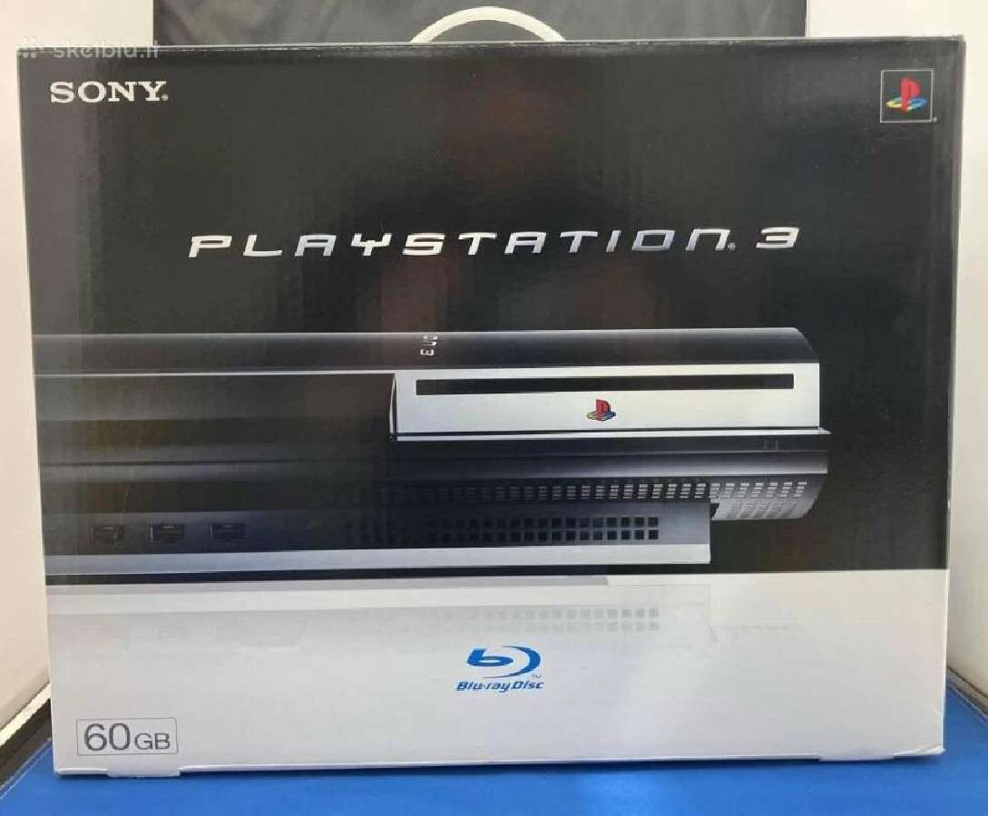 Pirksiu Play Station 3 Fat 60gb konsolės dėžę - nuotraukos Nr. 3
